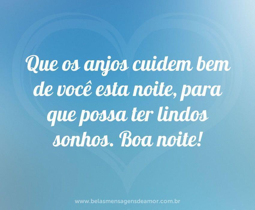 Mensagens de Boa Noite com Amor