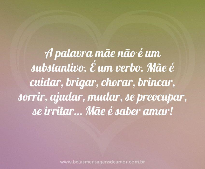 Mensagens de Amor para Mãe